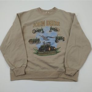 john deere crewneck sweatshirt